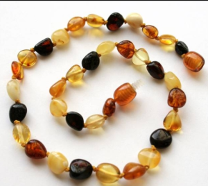 "Baltic Amber" Teething Necklace